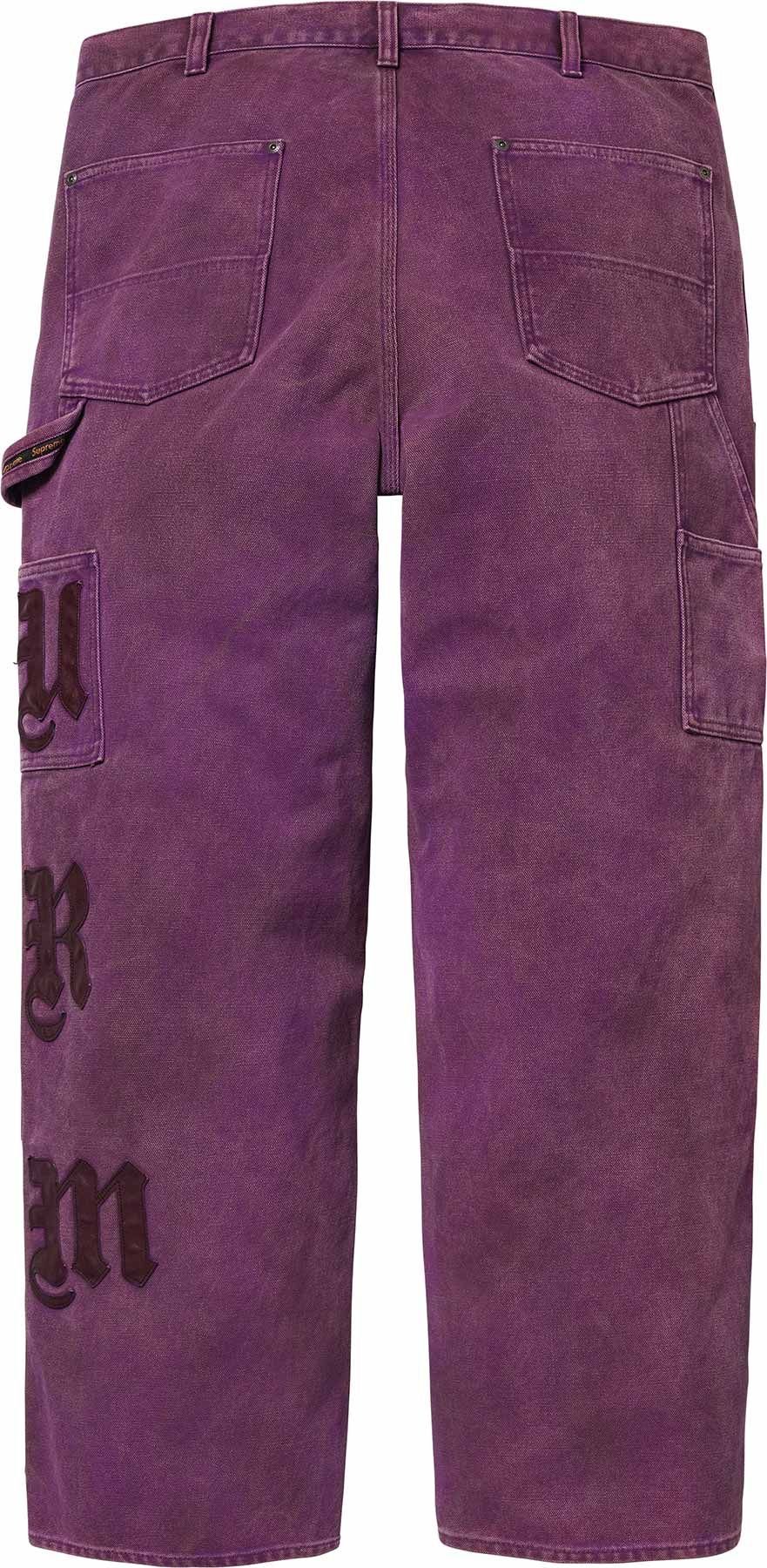 Leather Appliqué Double Knee Painter Pant view 3
